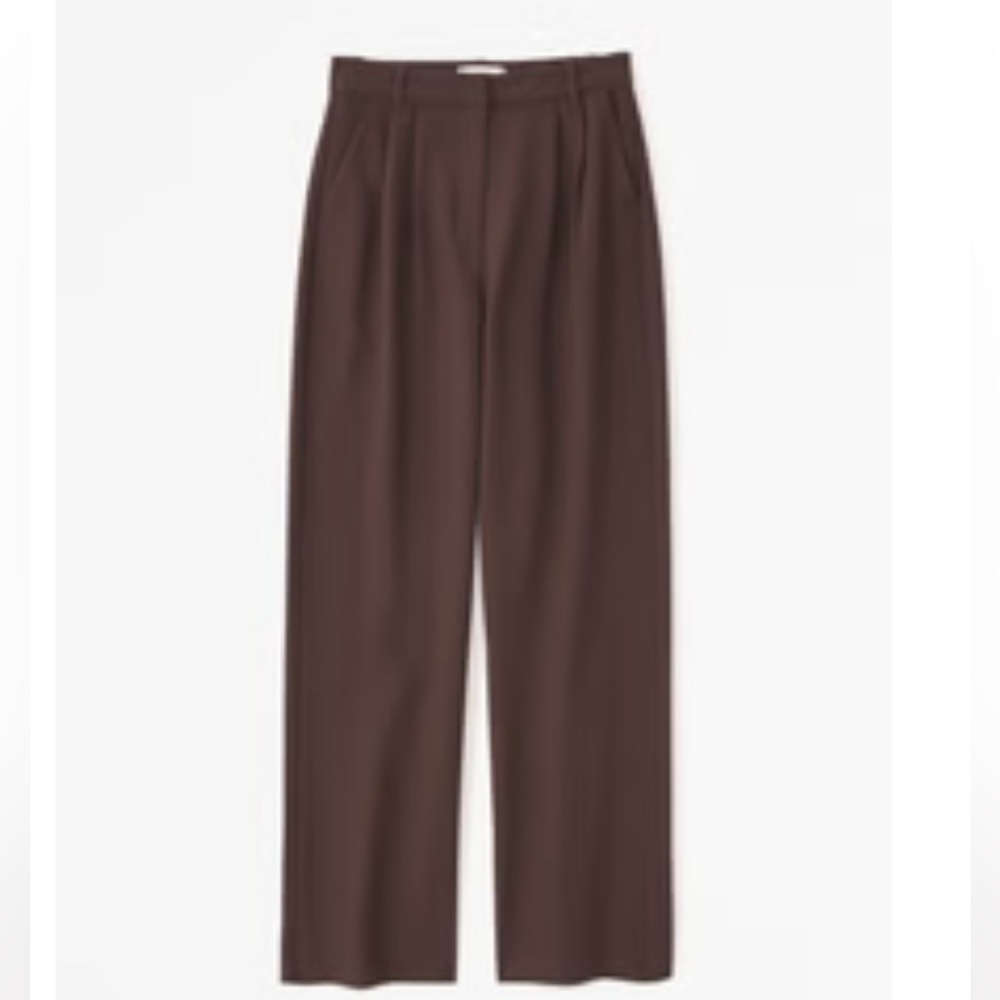 Abercrombie & Fitch Chocolate Brown Trousers 26/2 regular